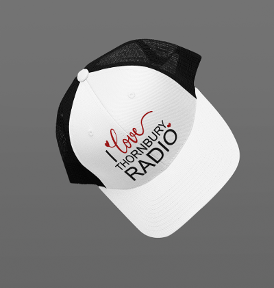 I Love Thornbury Radio Mesh Trucker Hat - Adult Black