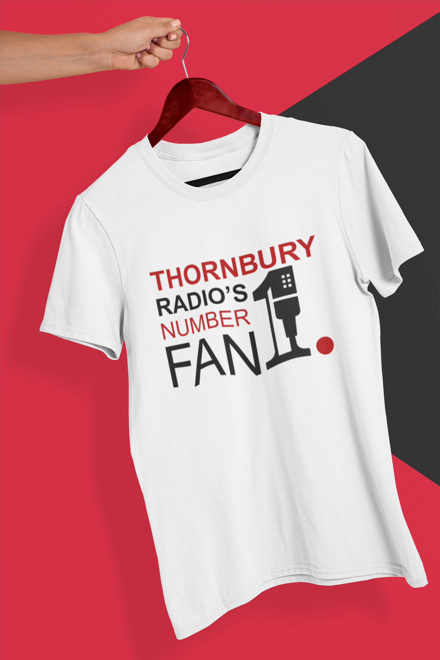 T shirt - Thornbury Radio's No1. Fan - Adult