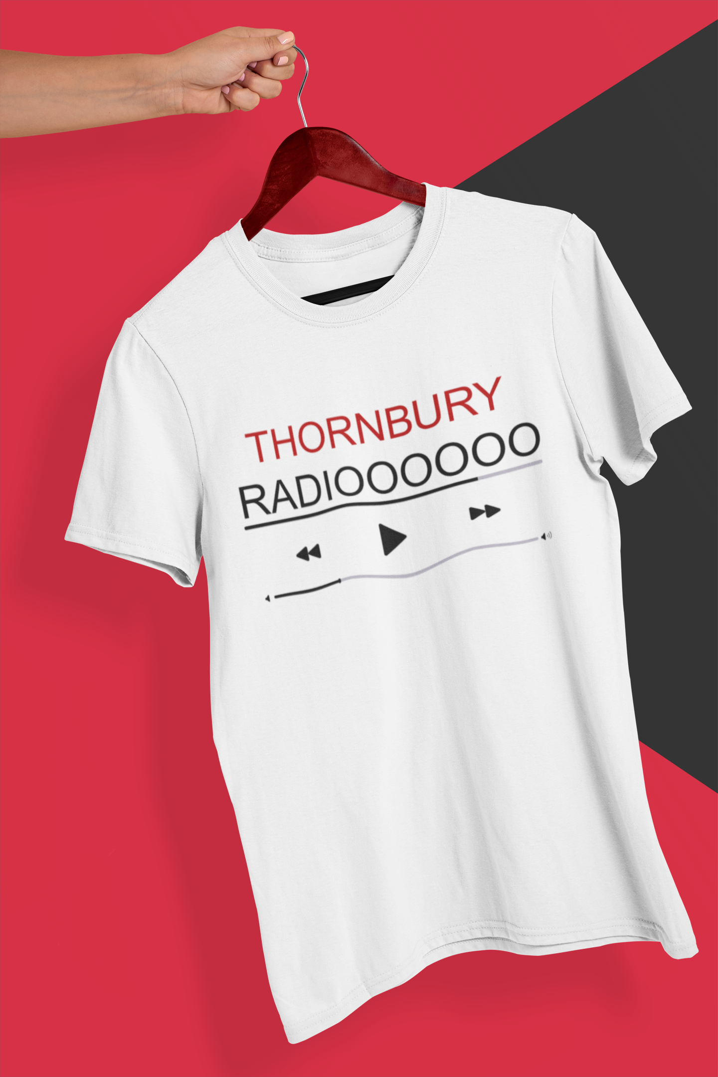 T shirt - Catchy Jingle Thornbury Radio - Adult
