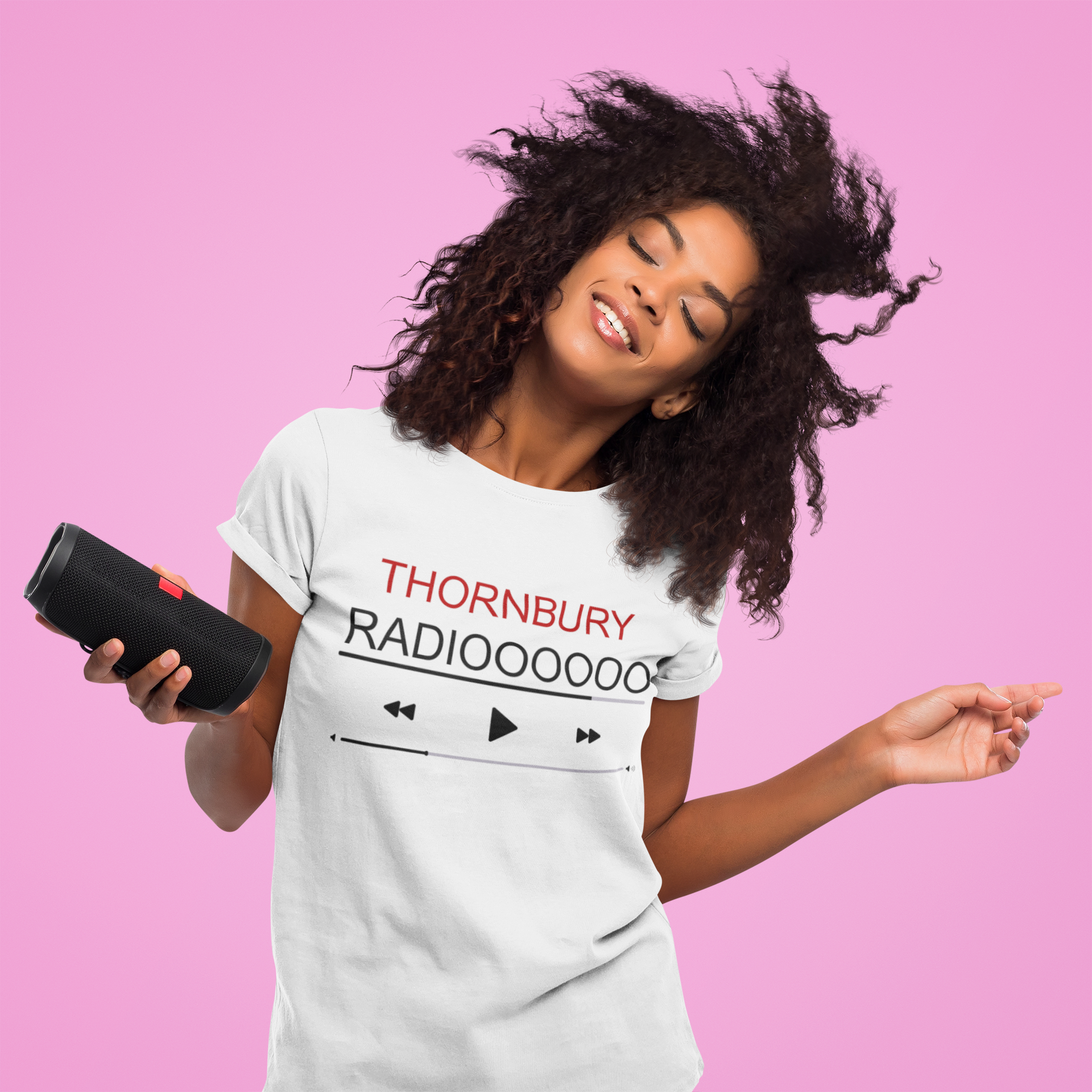 T shirt - Catchy Jingle Thornbury Radio - Adult - Image 3