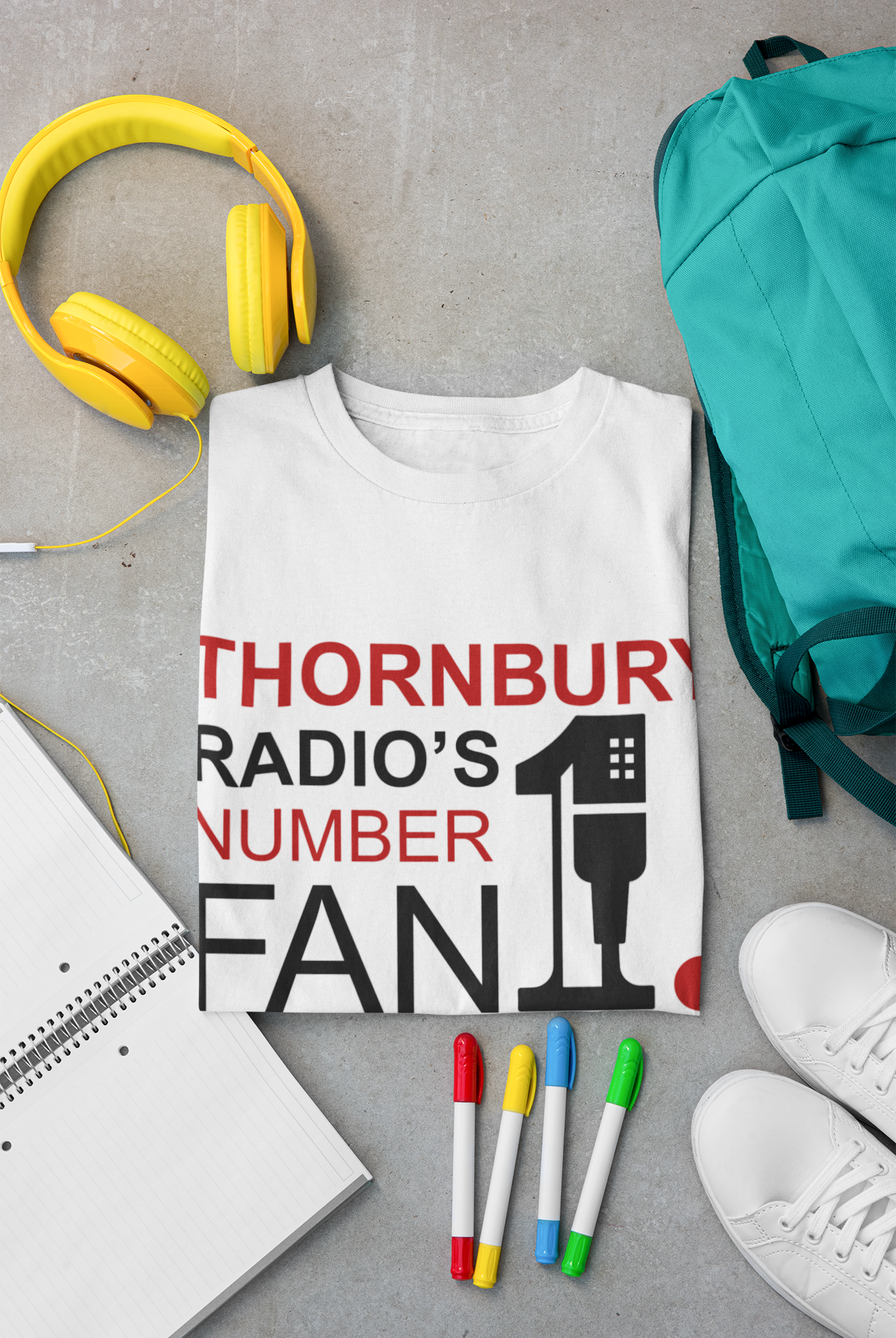 T shirt - Thornbury Radio's No1. Fan - Adult - Image 2